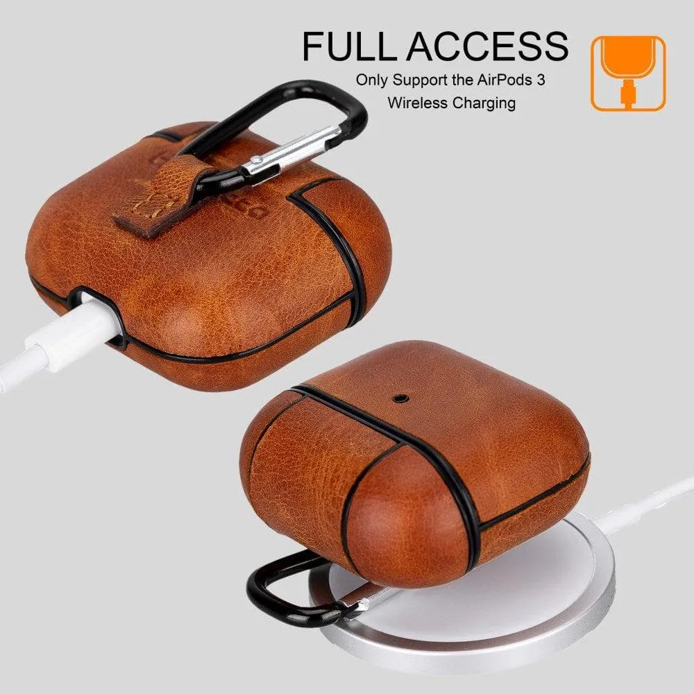 Juni Genuine Leather Cases for Apple AirPods 3rd Generation