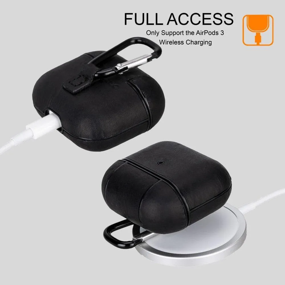 Juni Genuine Leather Cases for Apple AirPods 3rd Generation