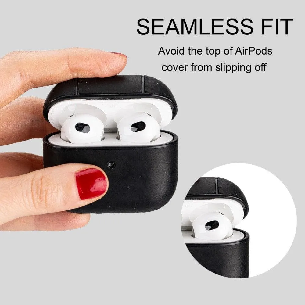 Juni Genuine Leather Cases for Apple AirPods 3rd Generation