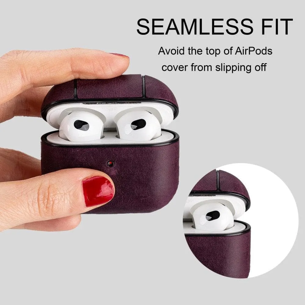 Juni Genuine Leather Cases for Apple AirPods 3rd Generation
