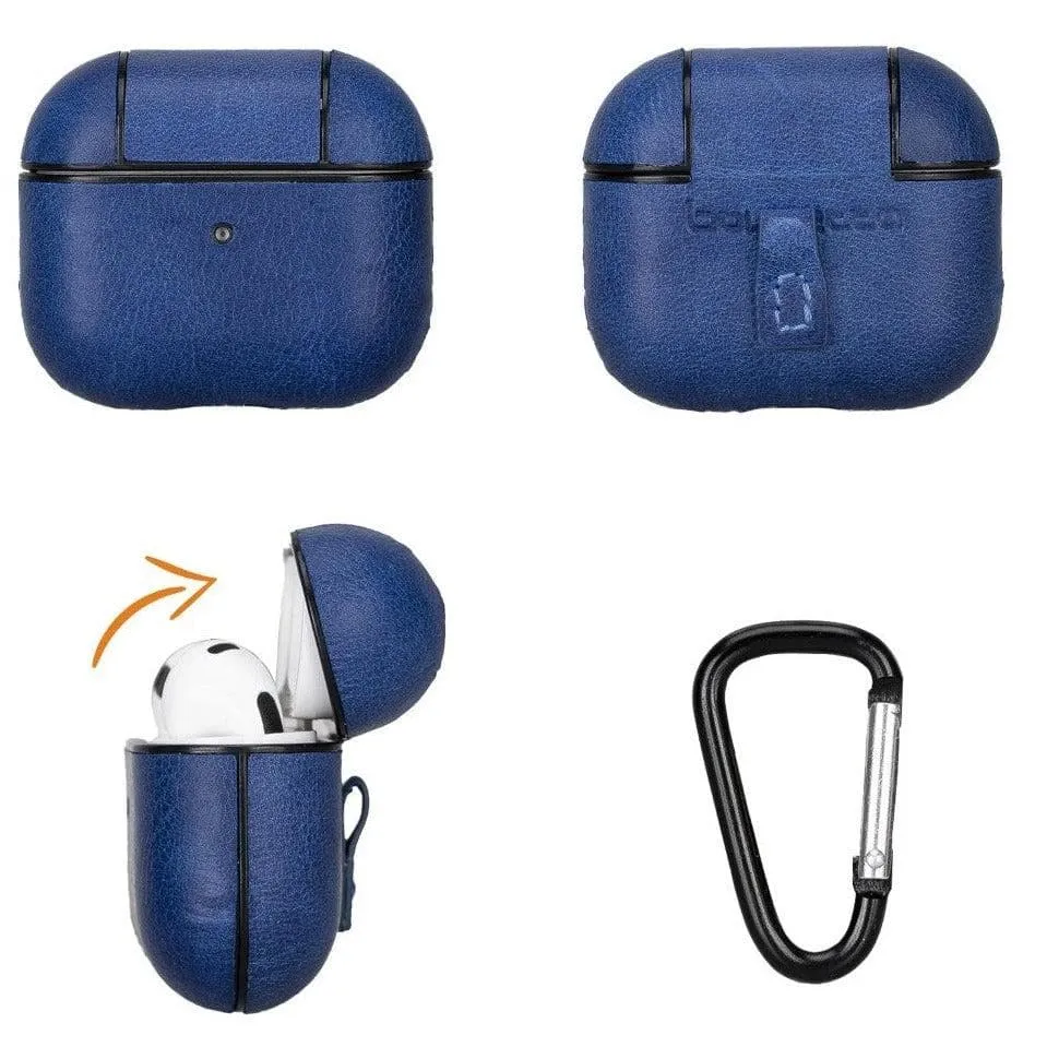 Juni Genuine Leather Cases for Apple AirPods 3rd Generation