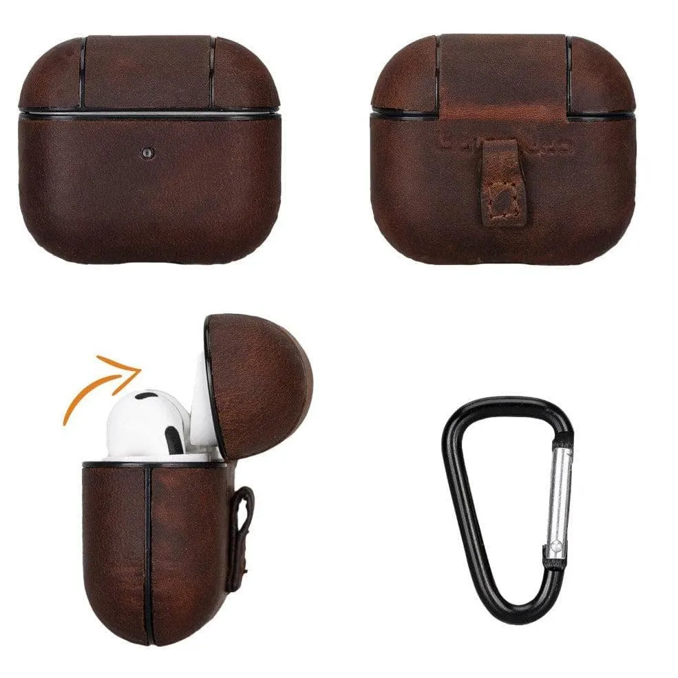 Juni Genuine Leather Cases for Apple AirPods 3rd Generation