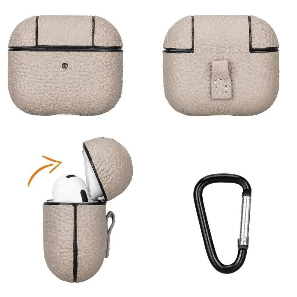 Juni Genuine Leather Cases for Apple AirPods 3rd Generation
