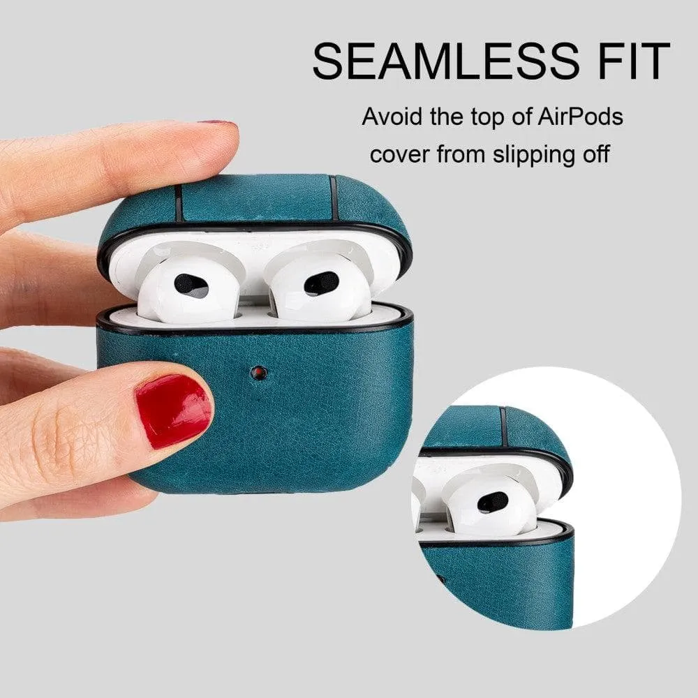 Juni Genuine Leather Cases for Apple AirPods 3rd Generation