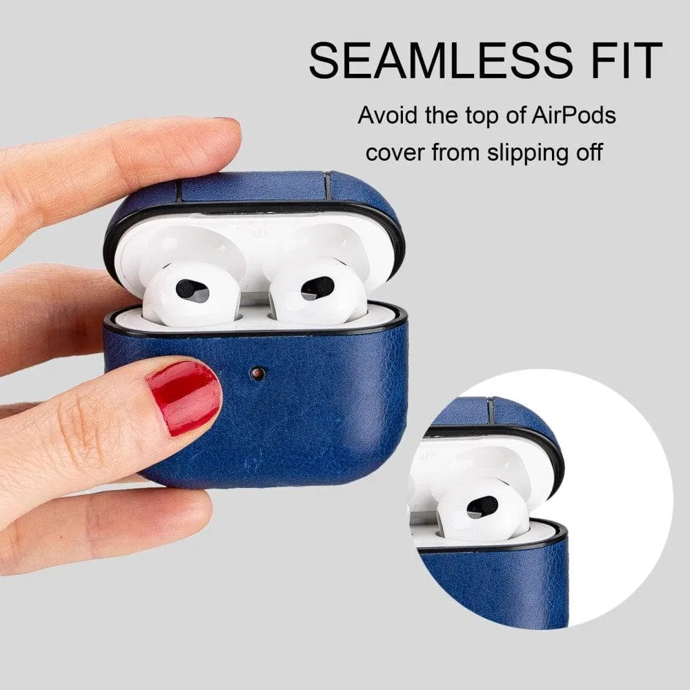 Juni Genuine Leather Cases for Apple AirPods 3rd Generation
