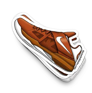 KD 4 "Texas" Sneaker Sticker