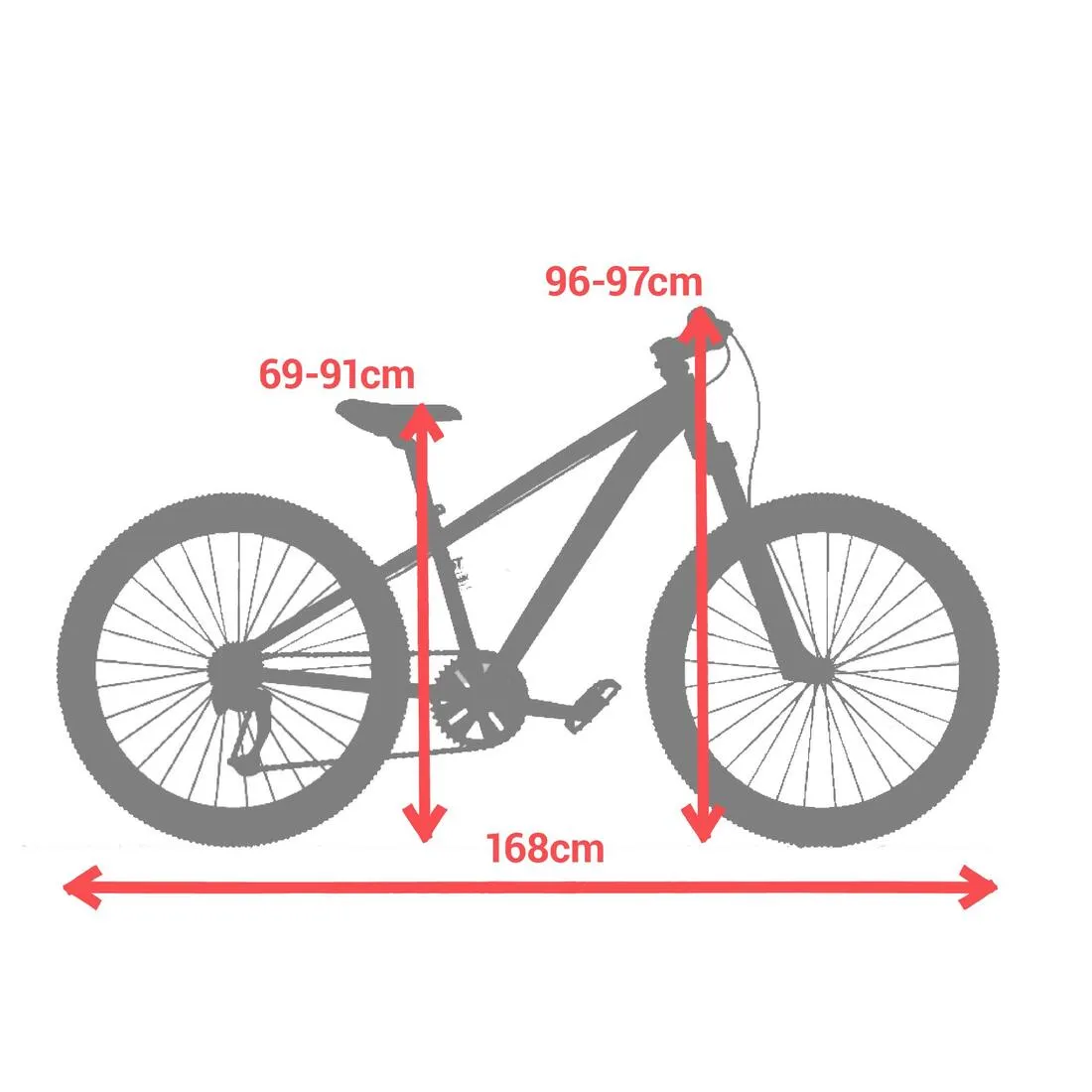 Kids' 26" 9-12 Years Mountain Bike ST 500