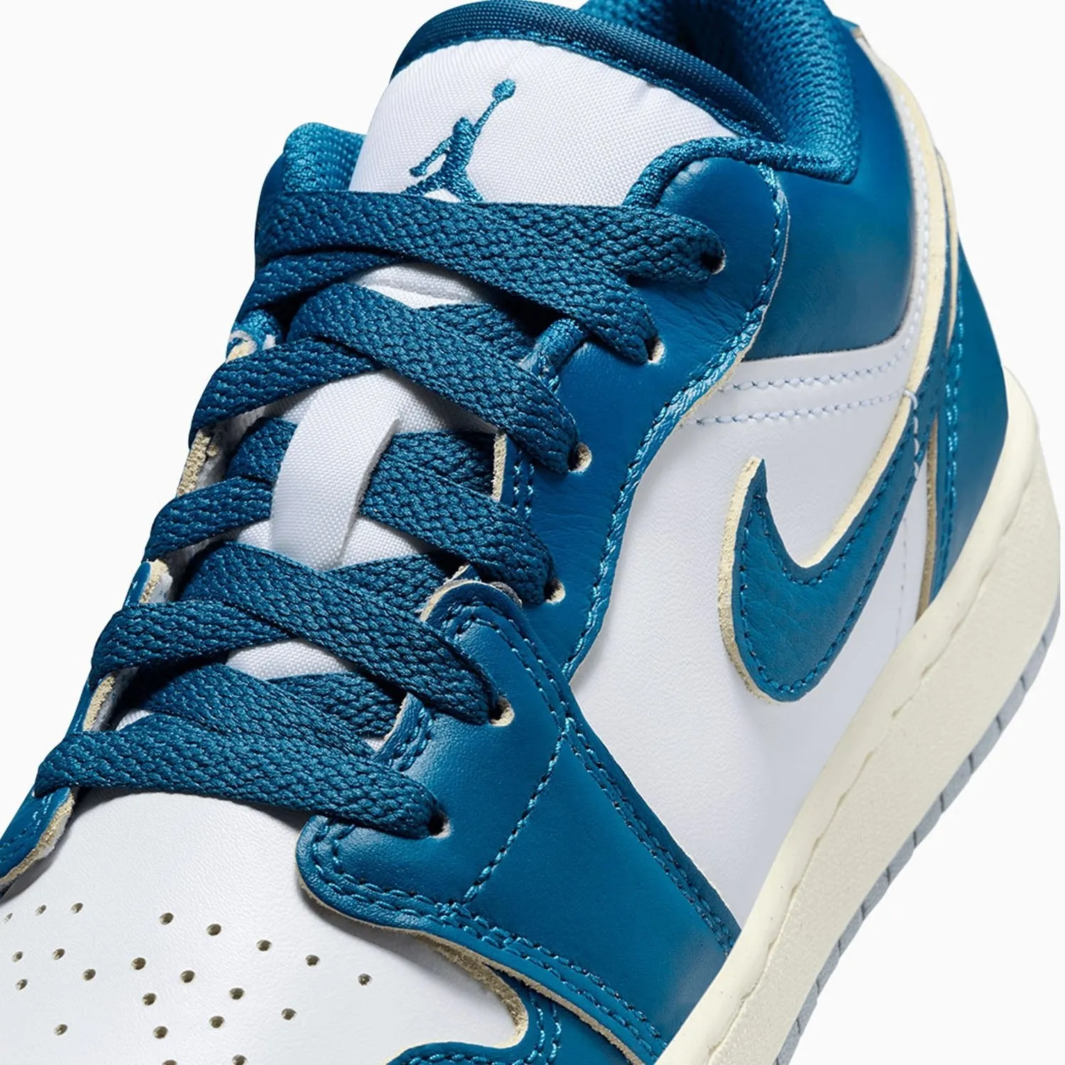 Kid's Air Jordan 1 Low SE "Industrial Blue" Grade School
