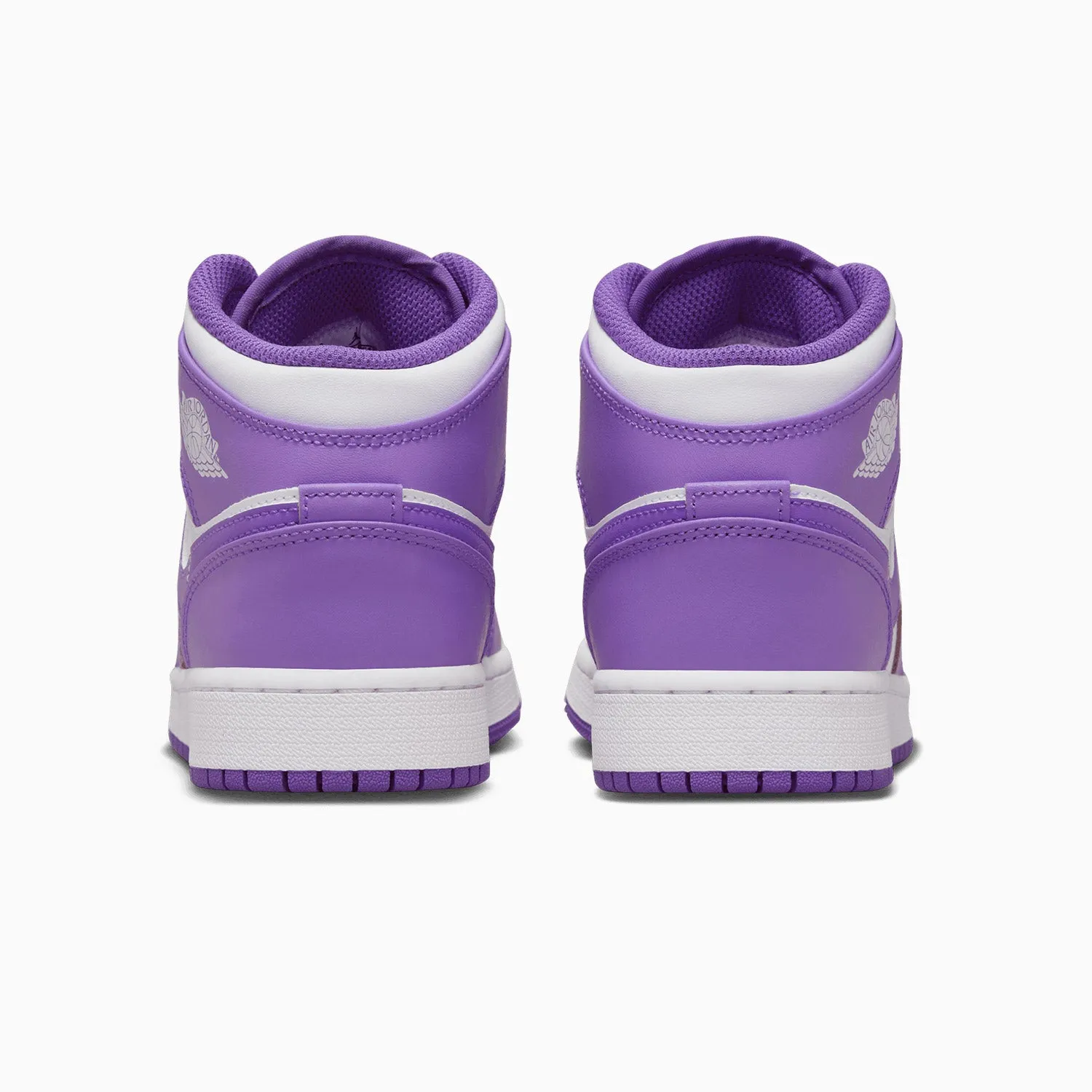 Kid's Air Jordan 1 Mid "Purple Venom" Grade School