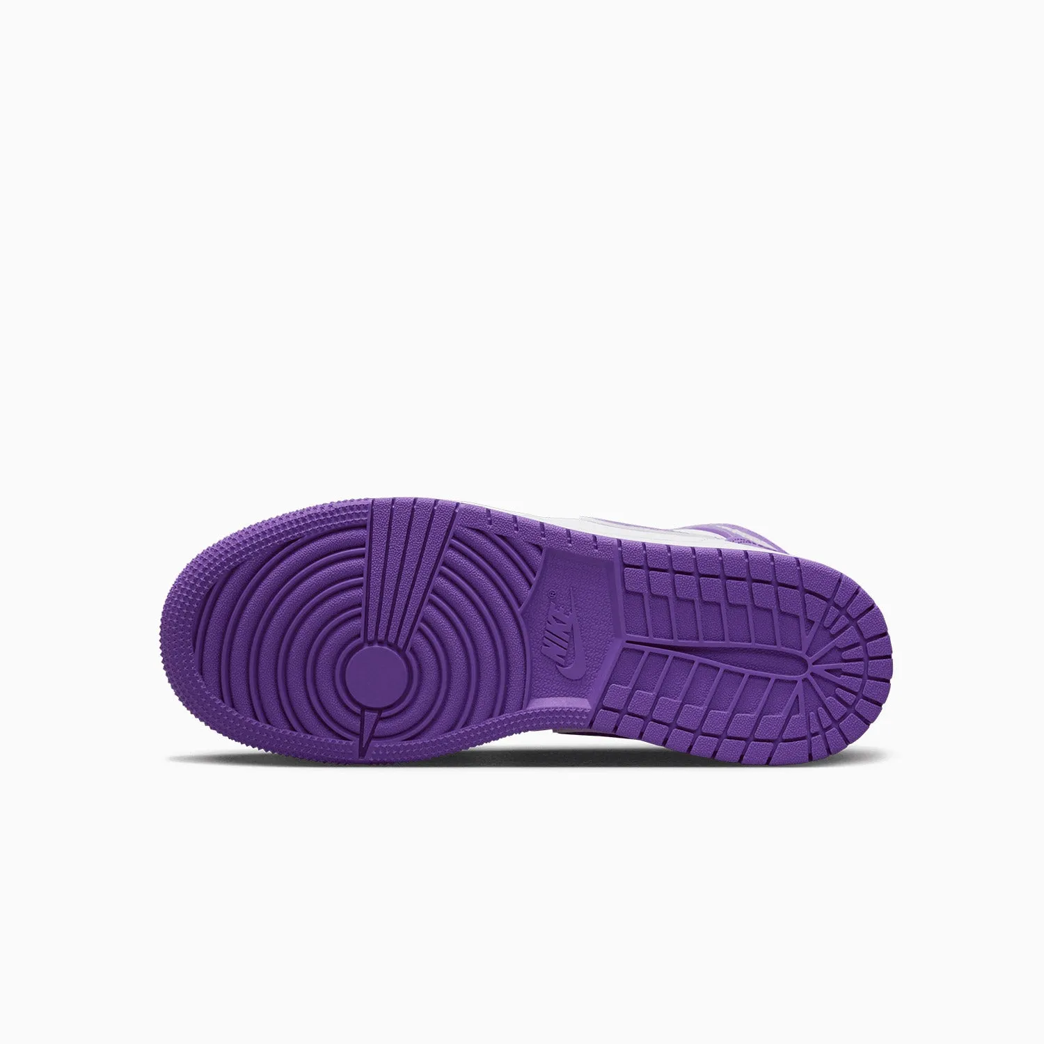 Kid's Air Jordan 1 Mid "Purple Venom" Grade School