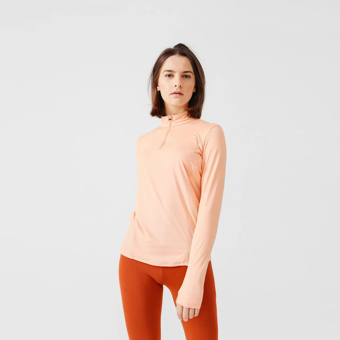 KIPRUN Run 100 Dry Women's Breathable Long-Sleeved Running T-Shirt