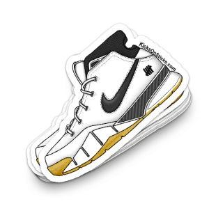Kobe 1 "Undefeated White" Sneaker Sticker
