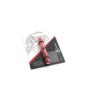 KOM Cycling Tubeless Tire Repair Tool - Red