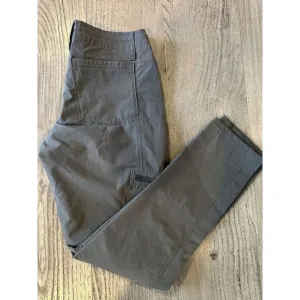 Kuhl Pants Women's Sz 4 Short Freeflex Roll Up Pant Hiking Outdoor Cargo Grey