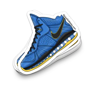 Lebron 8 "Entourage" Sneaker Sticker