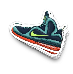 Lebron 9 "Cannon" Sneaker Sticker