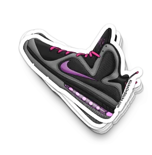 Lebron 9 "Miami Nights" Sneaker Sticker