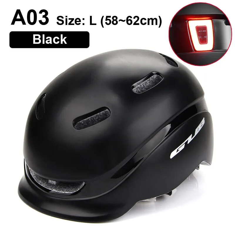 LED Light Rechargeable Cycling Mountain Road Bike Helmet