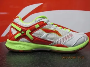 Li Ning Badminton Shoes AYTJ057-3 Super Star Red/Grey