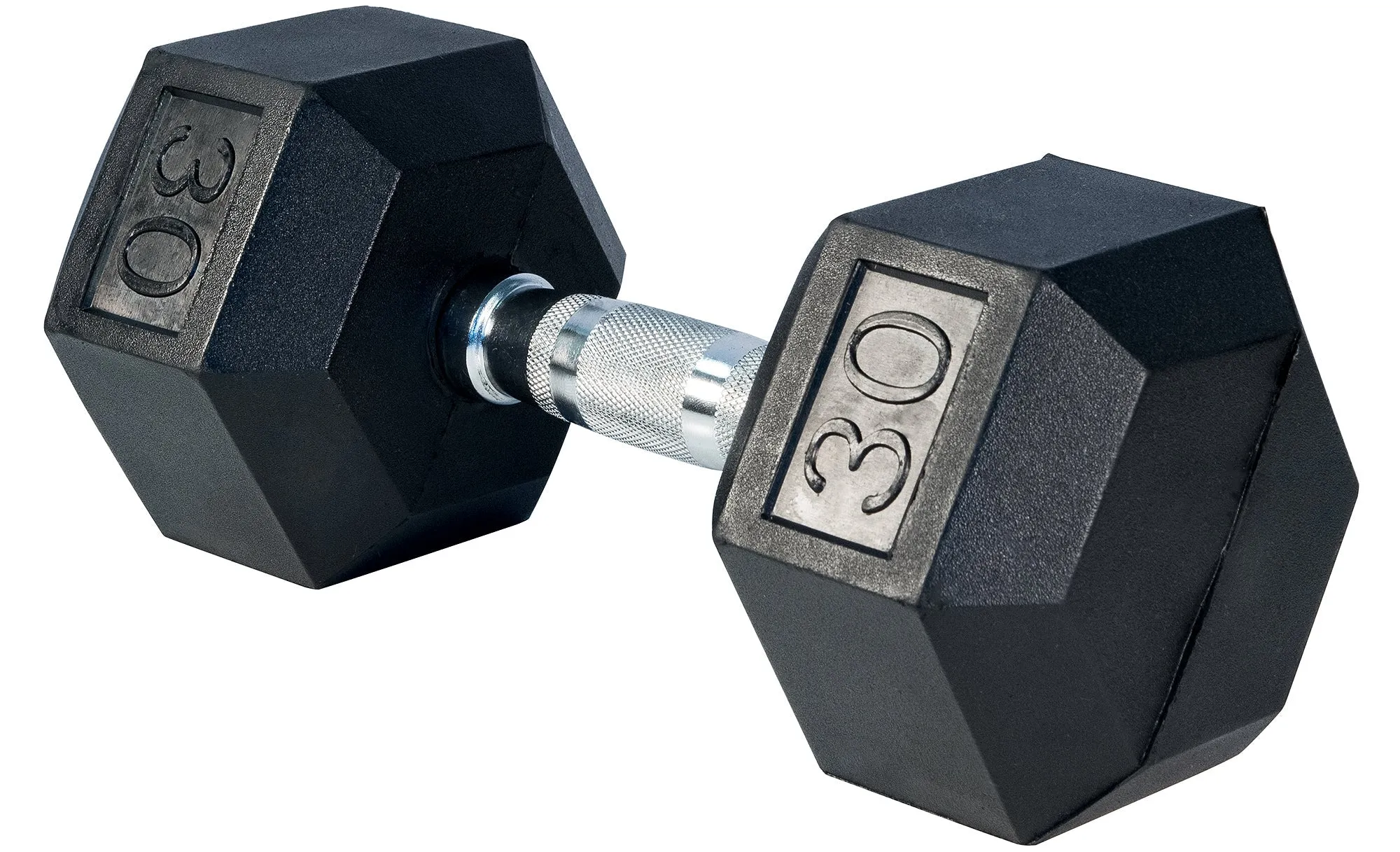LIFE SPORT RUBBER DUMBBELL 30LB
