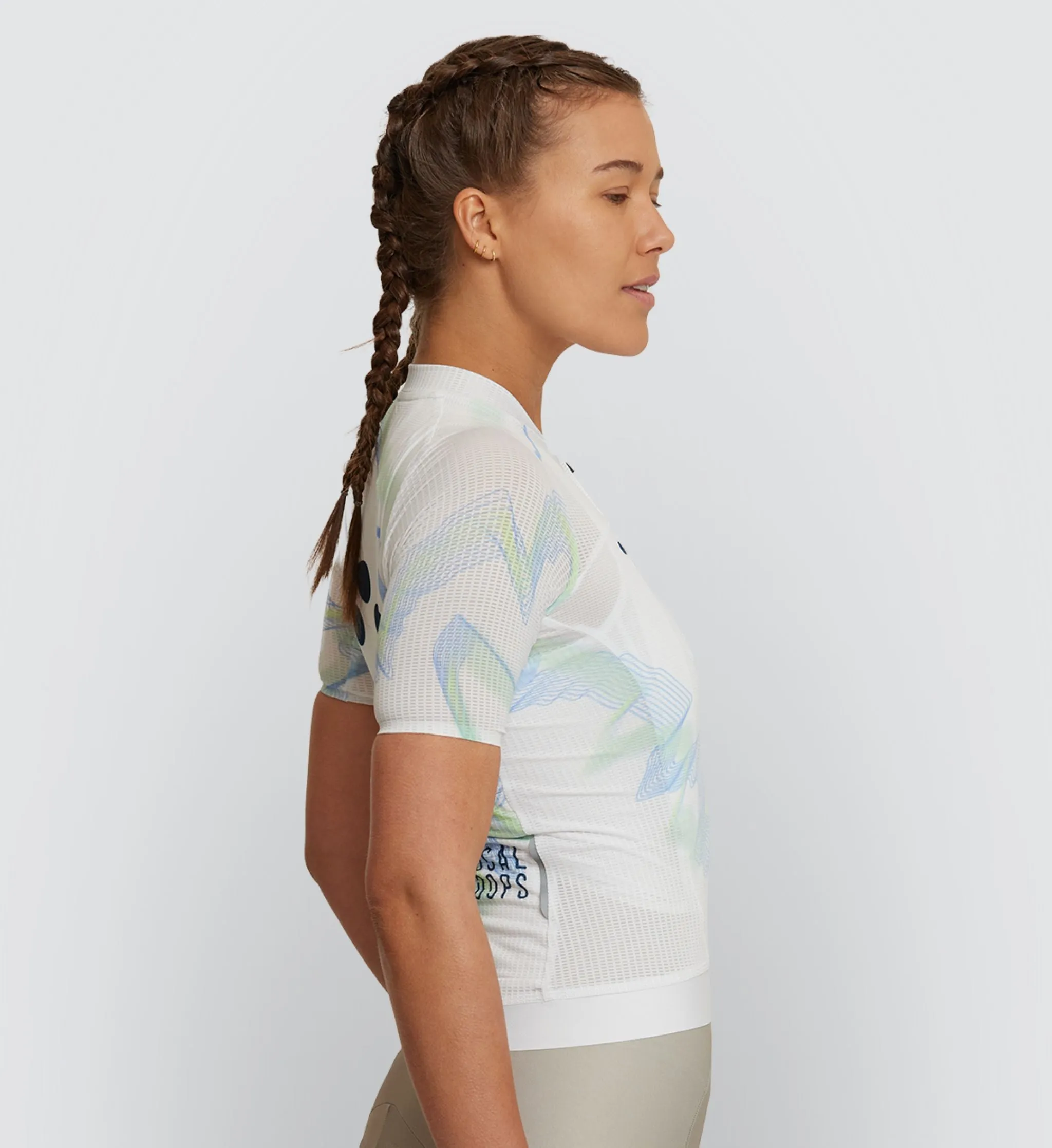 Local Loops / Women's Air Jersey - White Sky
