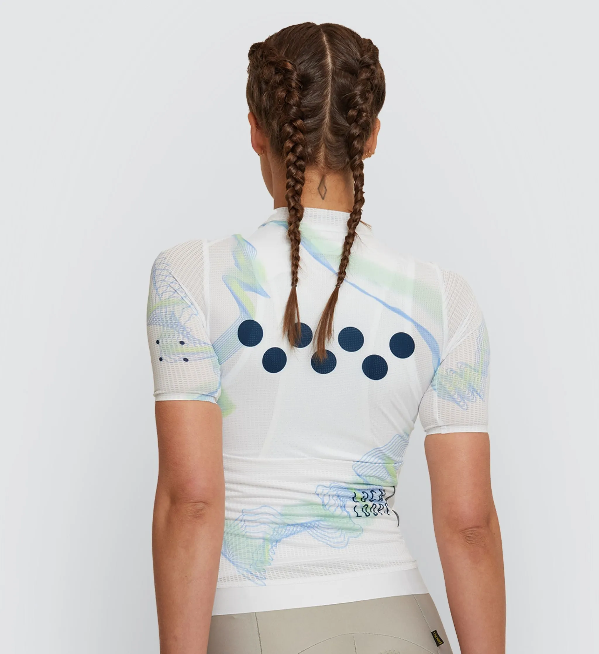 Local Loops / Women's Air Jersey - White Sky