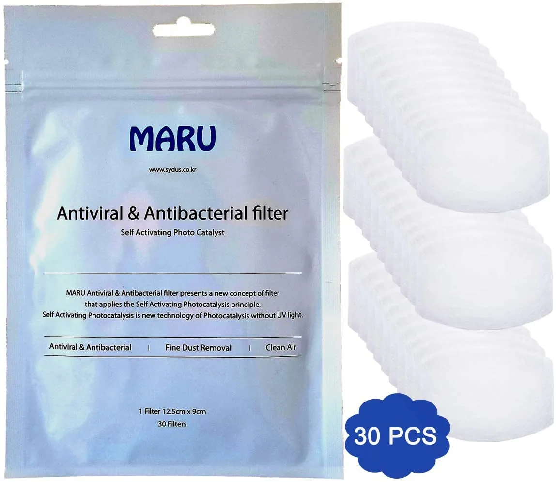 MADE IN USA (3 Red), 1 US Flag (Made in Guatemala), Washable Reusable Anti-dust Cloth Face Mask Protection Double Layer Covering (IN STOCK 2-5 DAYS DELIVERY) - 4 Pack With Filters (30 PCS)