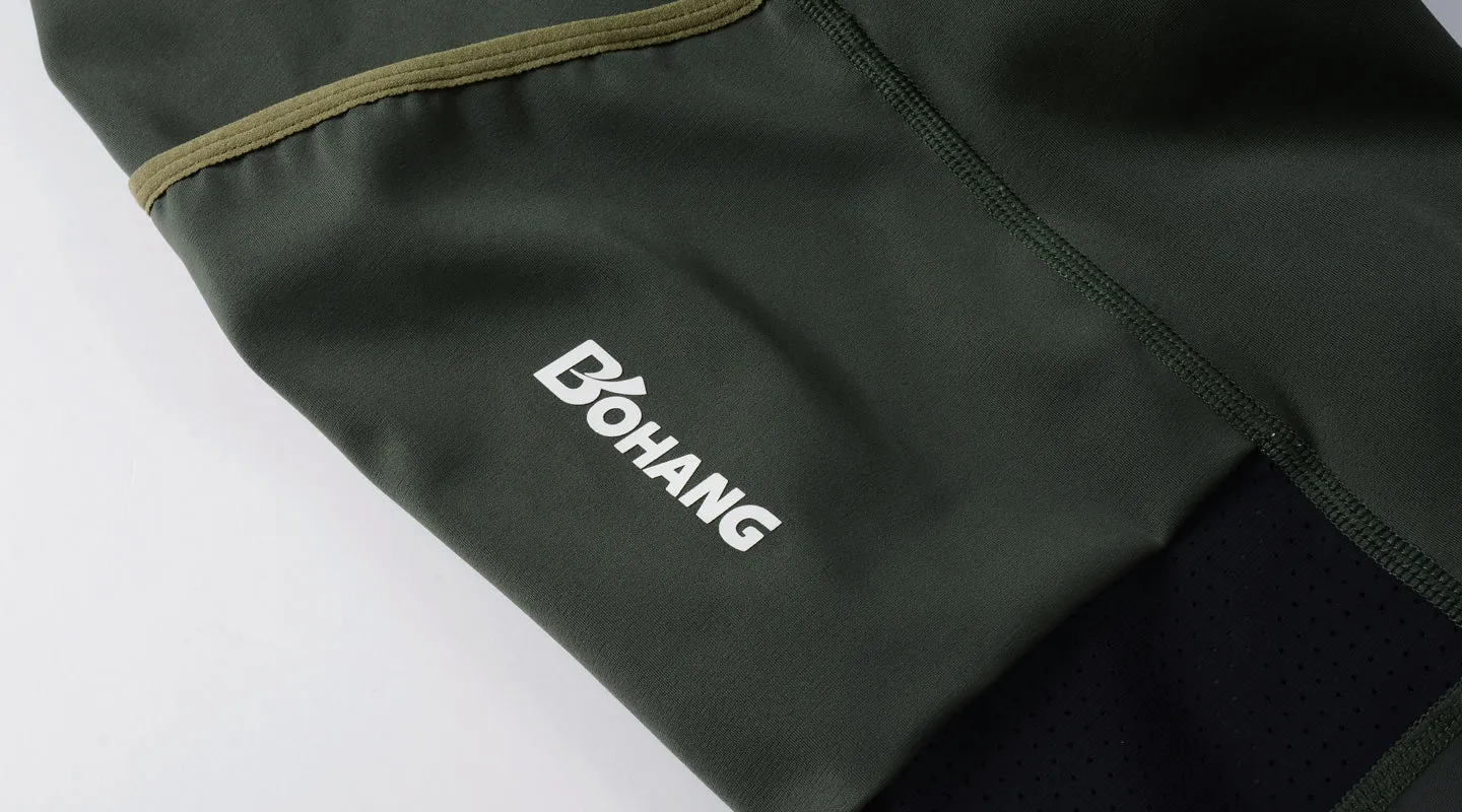 Men's cycling Bib shorts NCBSK201 Army Green