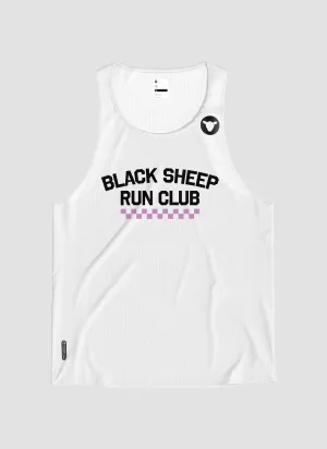 Men's Fly Singlet - Run Club White