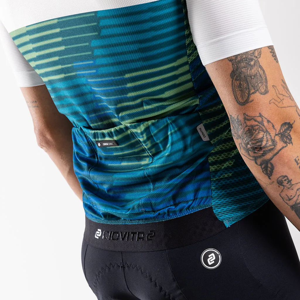 Men's Passo Corsa Classic Fit Jersey (Teal)