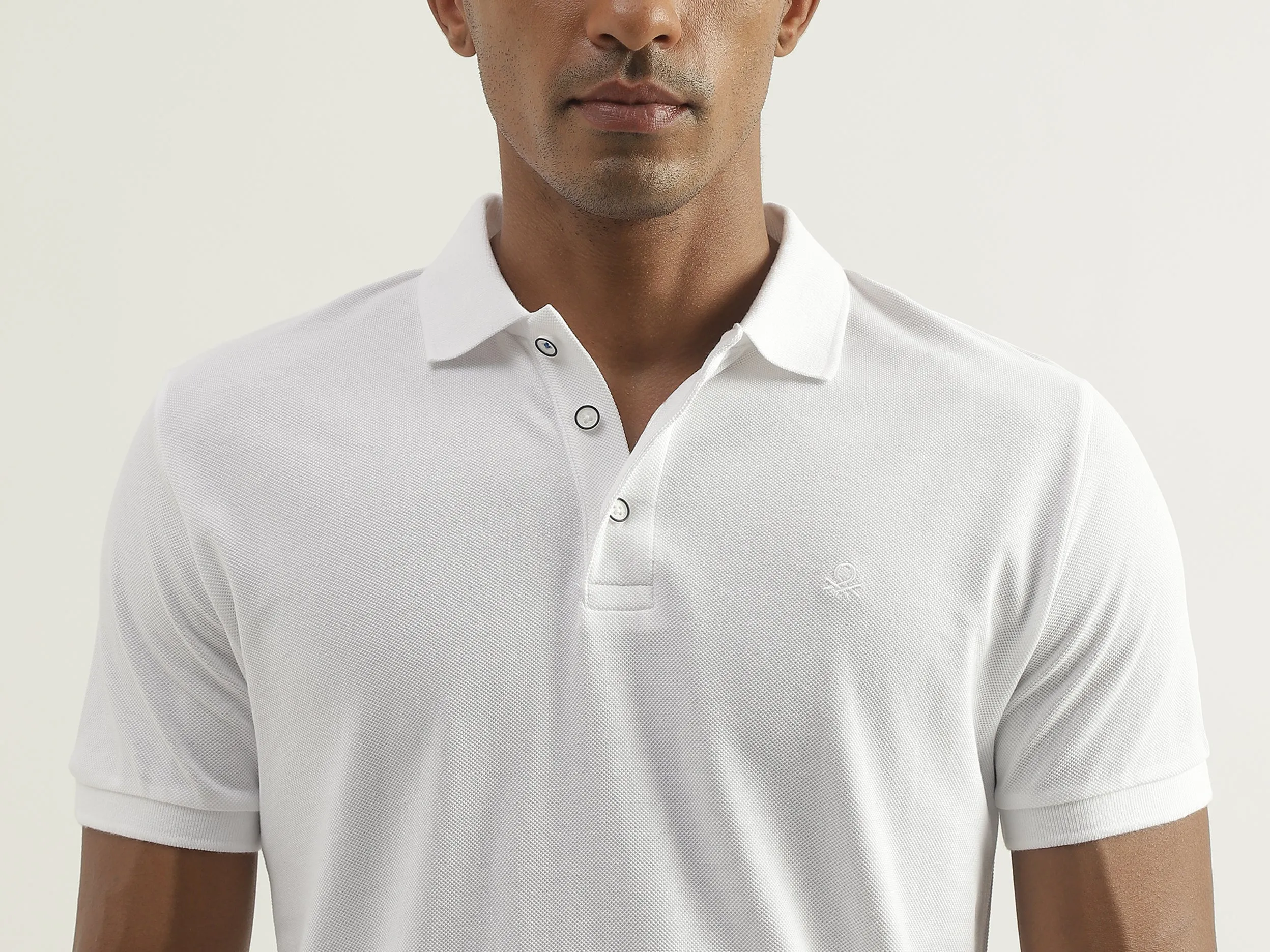 Mens Short Sleeve Solid Polo T-Shirt