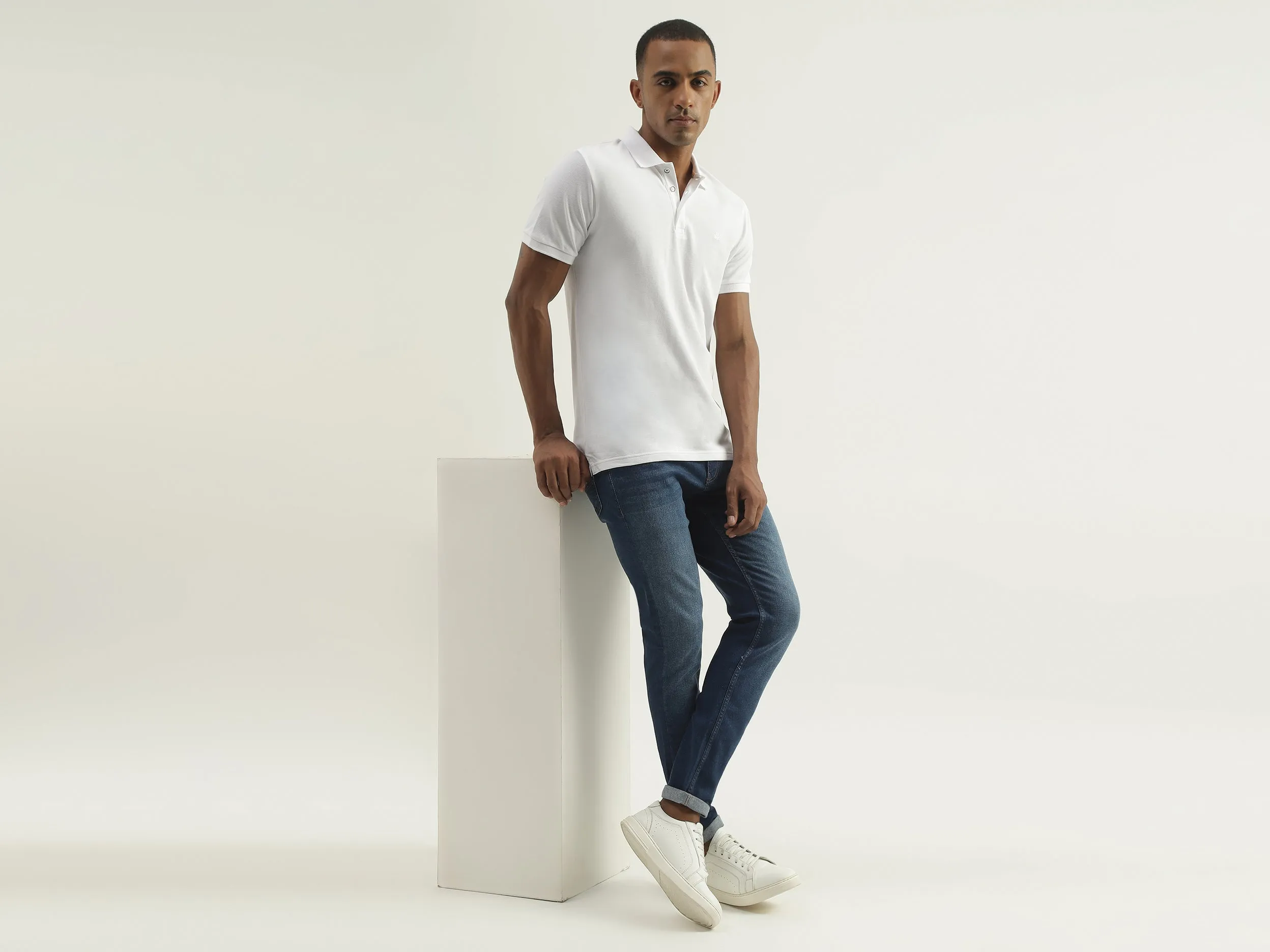 Mens Short Sleeve Solid Polo T-Shirt