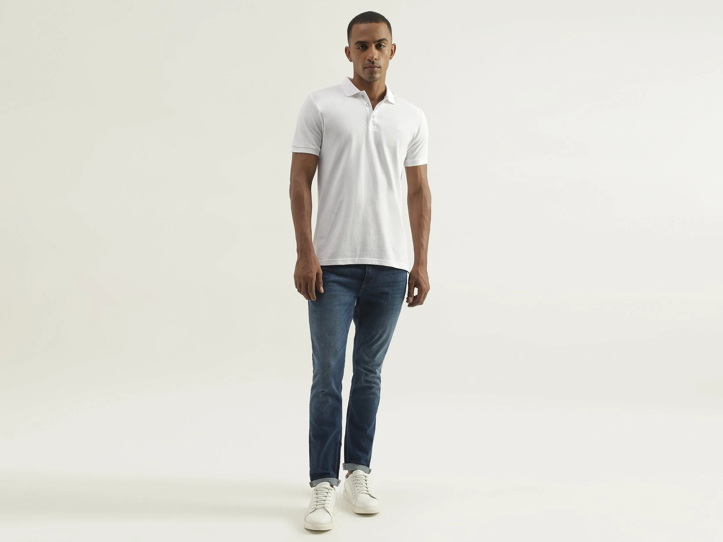Mens Short Sleeve Solid Polo T-Shirt