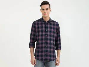 Mens Slim Fit Check Shirt
