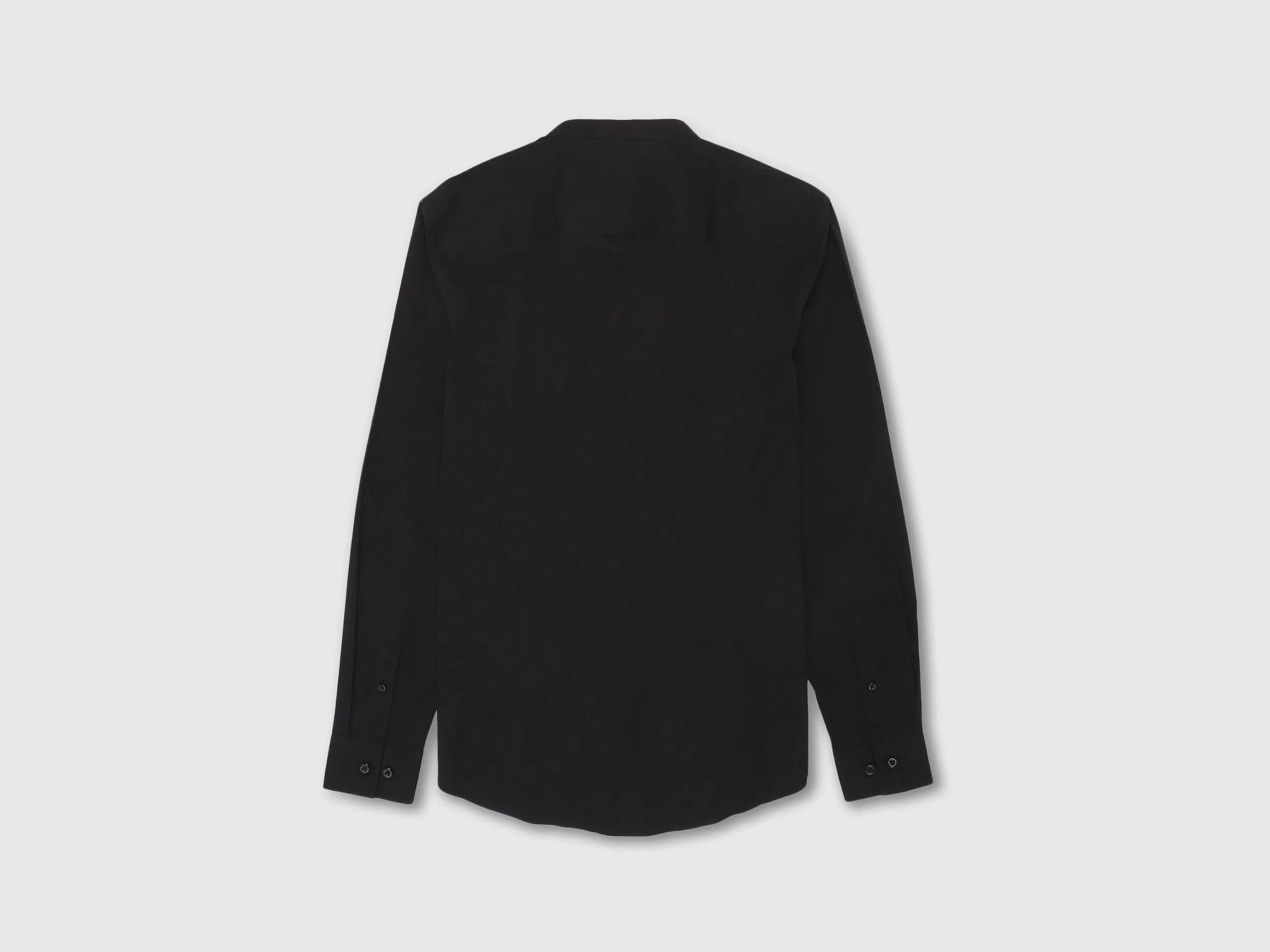 Mens Slim Fit Solid Shirt