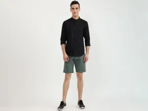 Mens Slim Fit Solid Shirt
