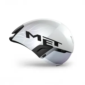 MET Codatronca Aero Road Helmet - White Silver