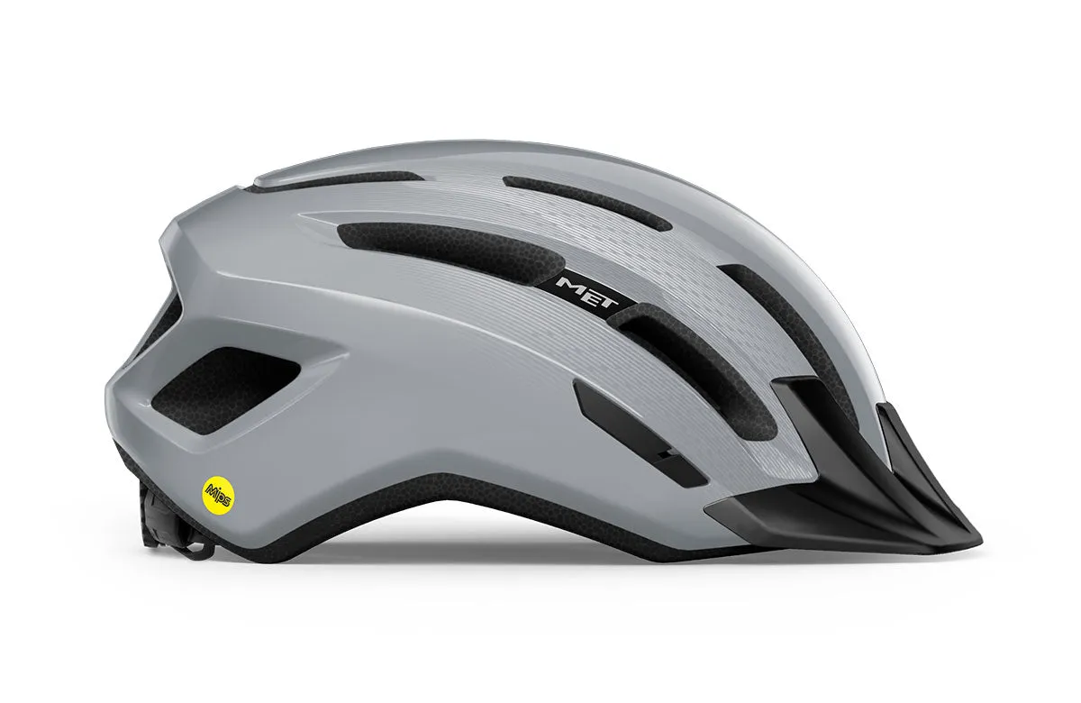 Met Downtown MIPS E-Bike/Trekking Helmet Grey