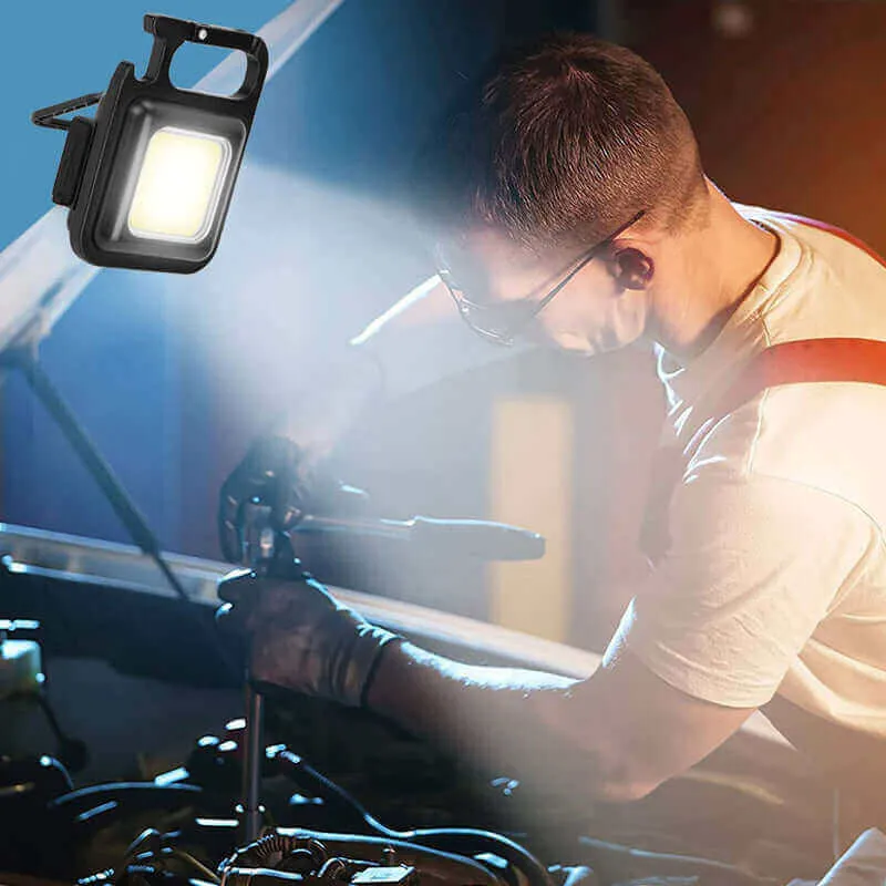 Mini Waterproof Pocket Torch LED Keychain Flashlight