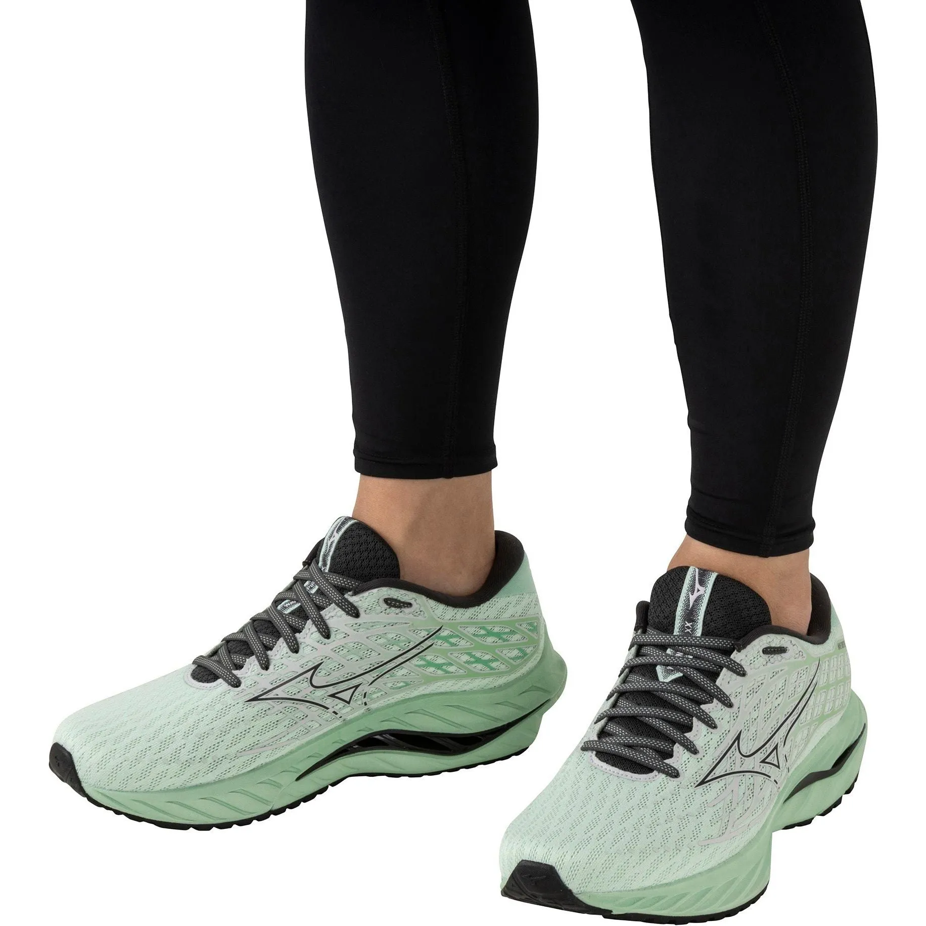 Mizuno Wave Inspire 20 Mens Running Shoes - Green