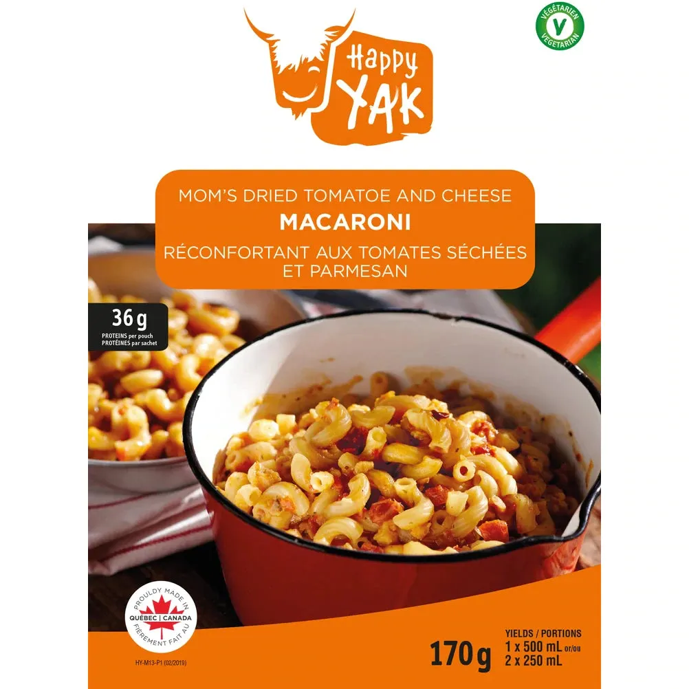 Mom's Dried Tomato and Cheese Macaroni (Vegetarian)