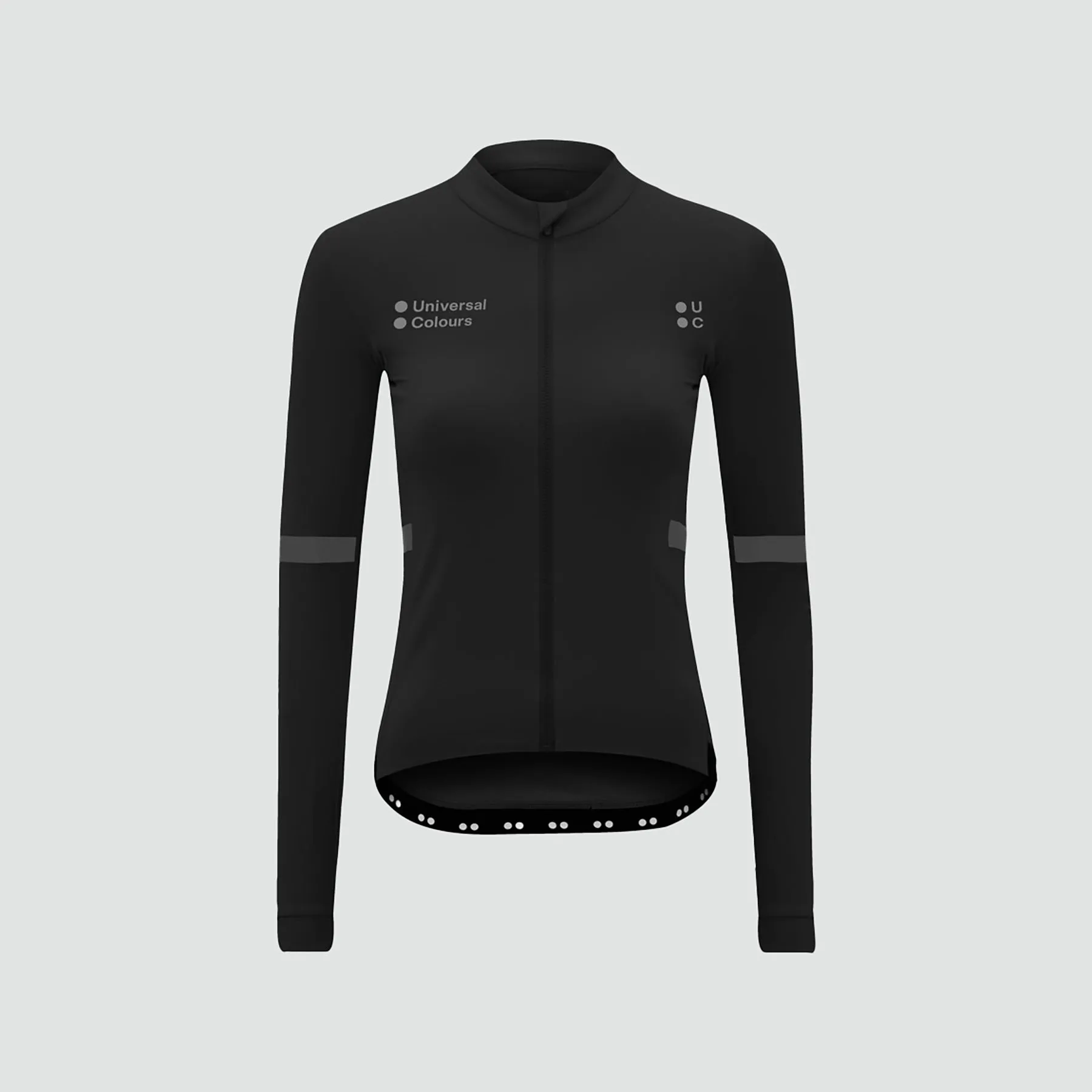 Mono Womens Long Sleeve Jersey - Black