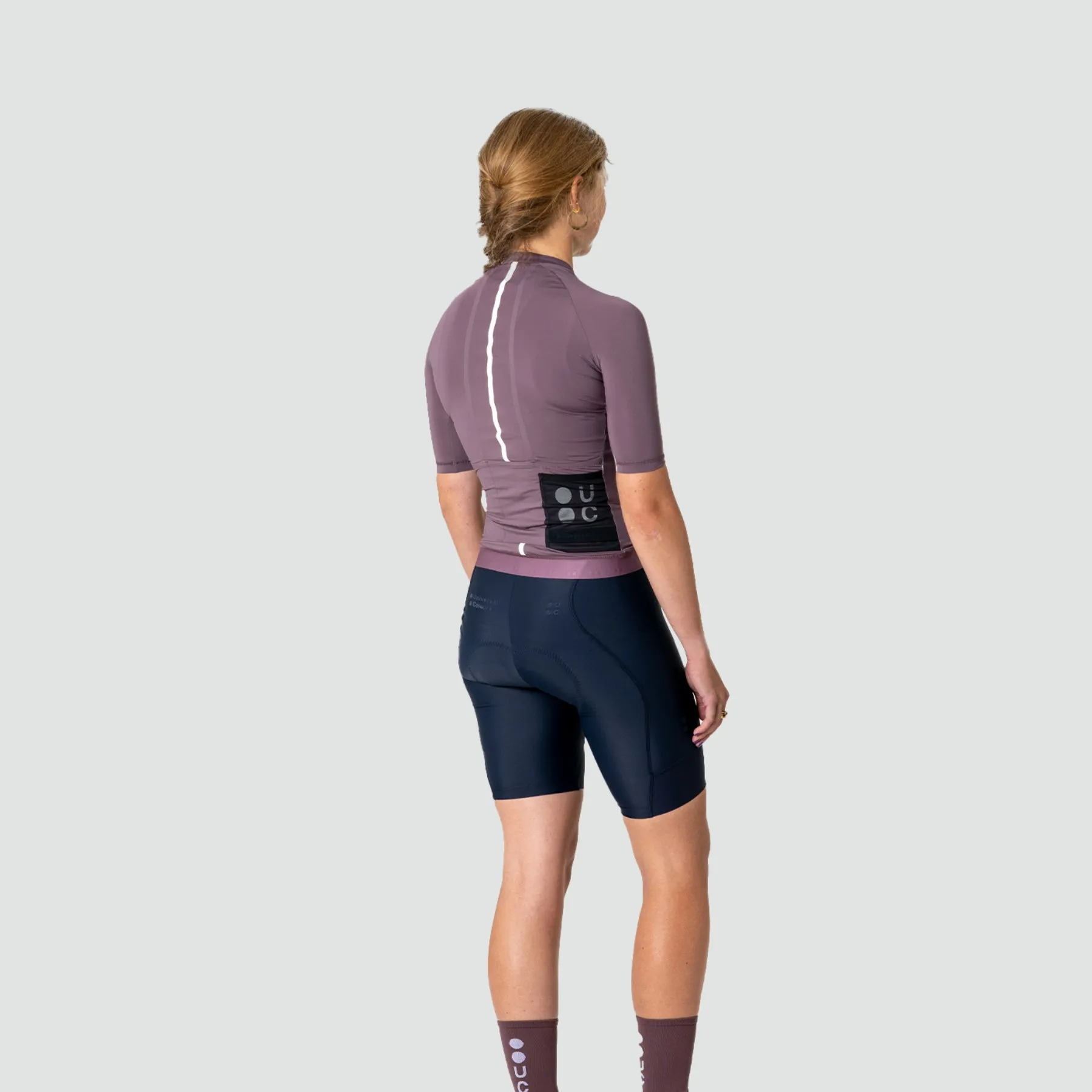 Mono Womens Short Sleeve Jersey - Thistle Purple
