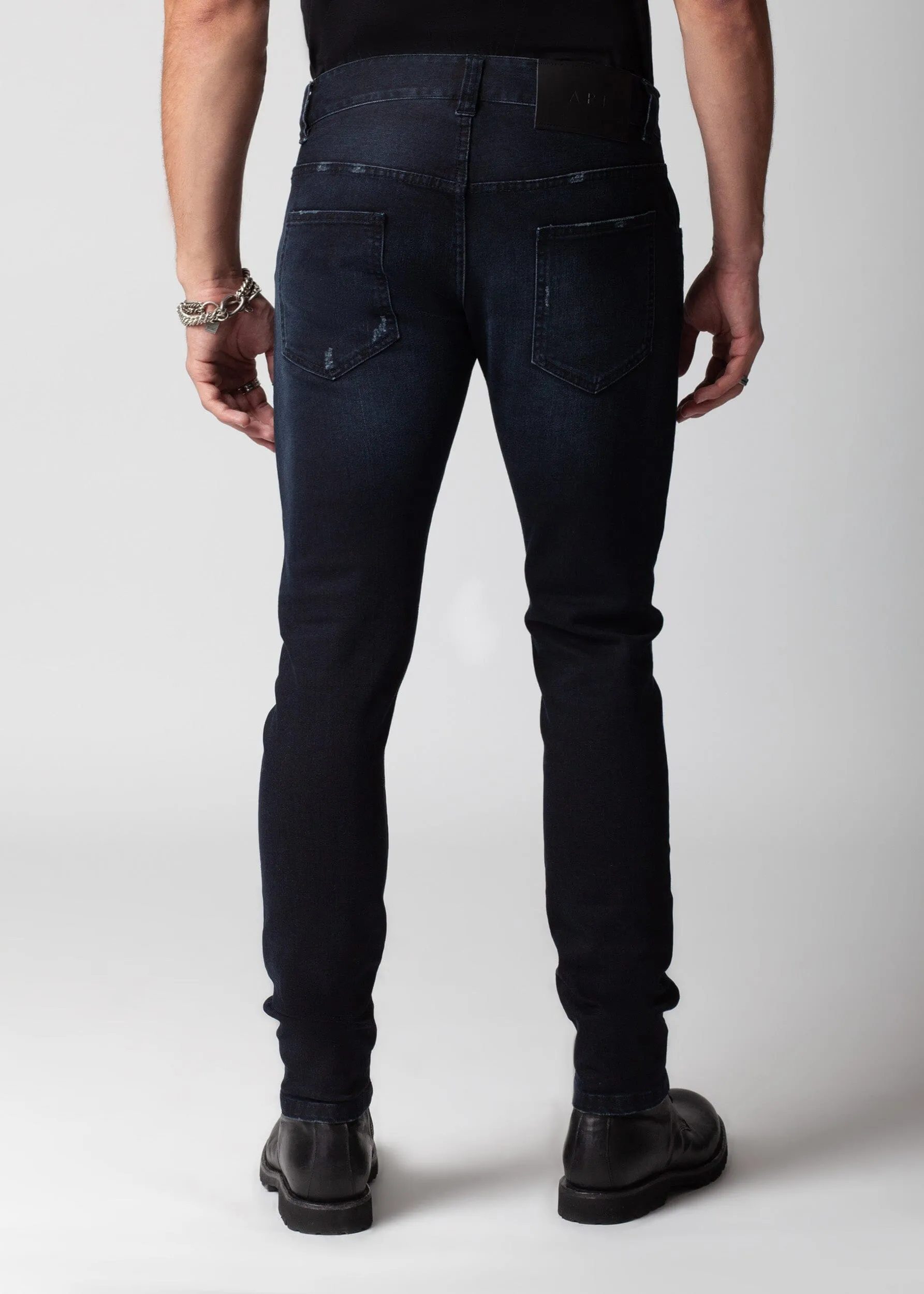 MOTO STRETCH DENIM