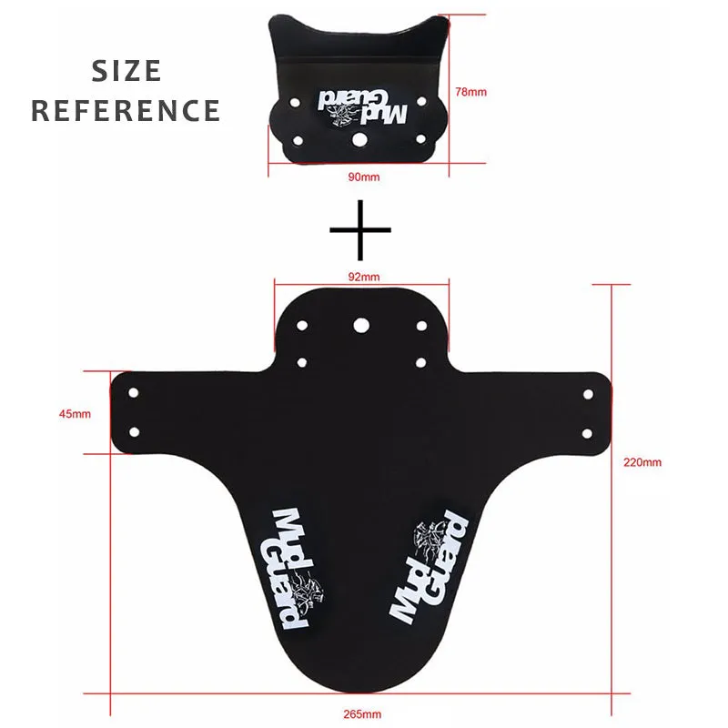Mountain Bike Mud Flaps - Mud Flaps