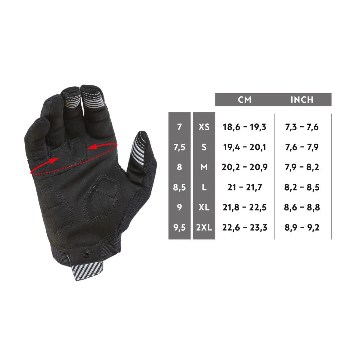 Mountain Biking Gloves ST 500