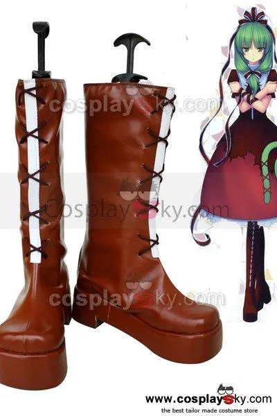 Mountain of Faith Kagiyama Hina Cosplay Boots Shoes