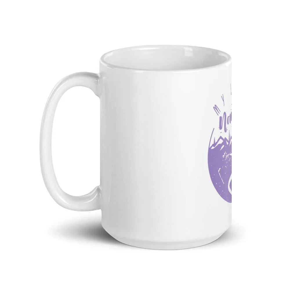 My life is nomadic mug