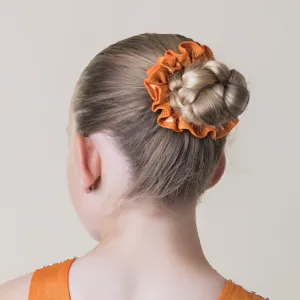 Mystique Hair Scrunchie - Orange