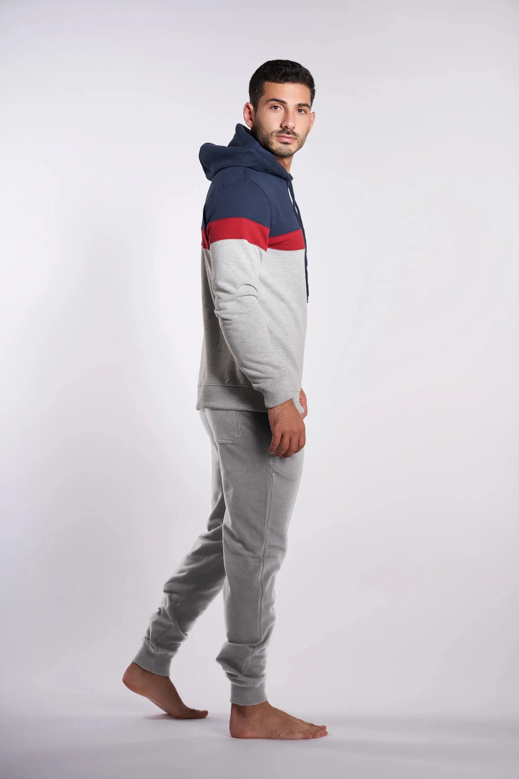 NAGA HOMME Grey 2-Piece Men’s Pajama